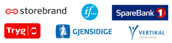 forsikringsselskap logo sett